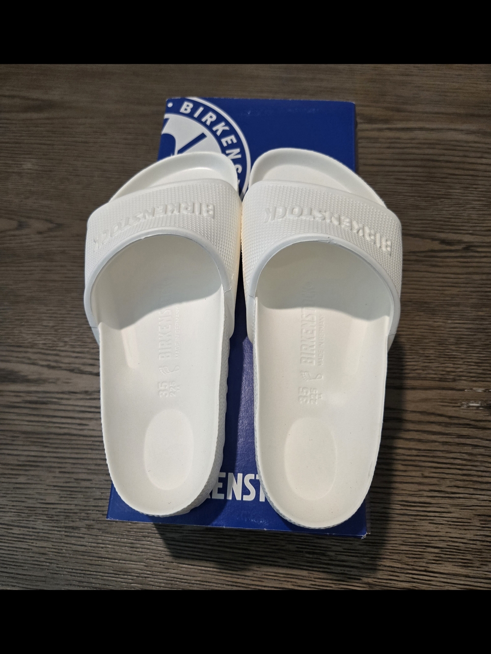 BirkenstockWomen’s Barbados EVA Slide Sandals from Finish Line Size 35